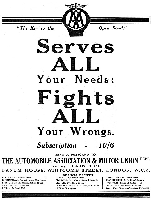 The Automobile Association - AA                                  