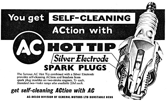 AC Hot Tip Spark Plugs                                           