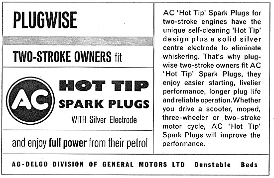 AC Hot Tip Spark Plugs                                           