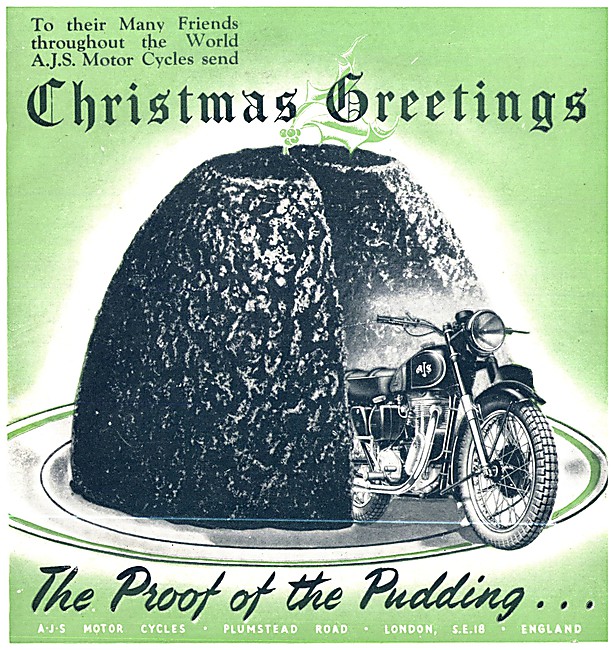 AJS Christmas Greetings 1952                                     