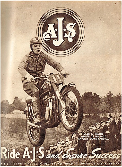 AJS Moto Cross Motor Cycles                                      