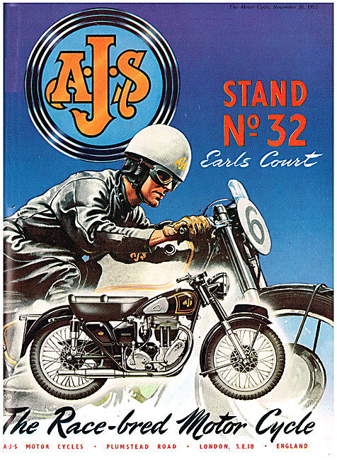 AJS Model 18 Motor Cycles 1952                                   