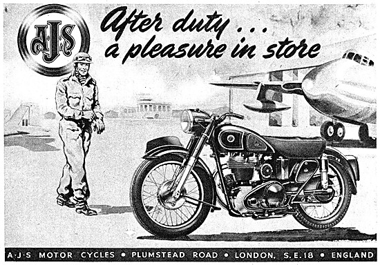 AJS Motor Cycles 1955                                            