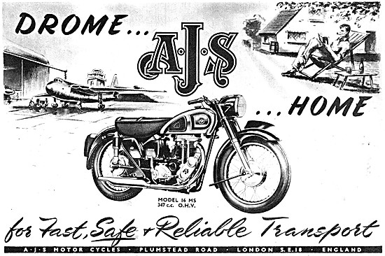 AJS Model 16 MS 347 cc                                           