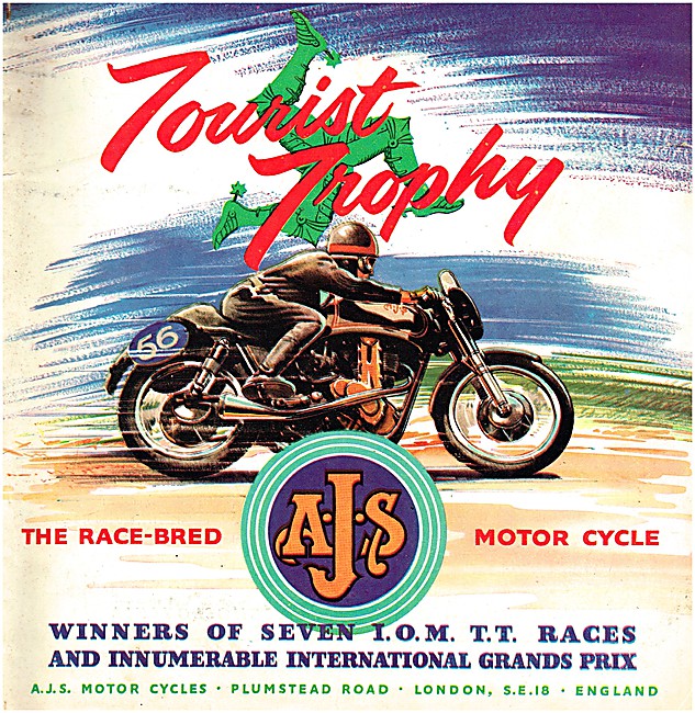 1956 AJS Race Bred Motor Cycles                                  