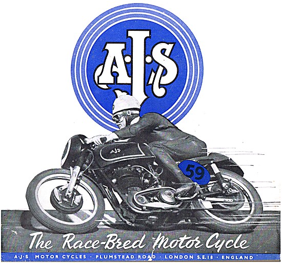 AJS Race-Bred Motor Cycles 1959                                  