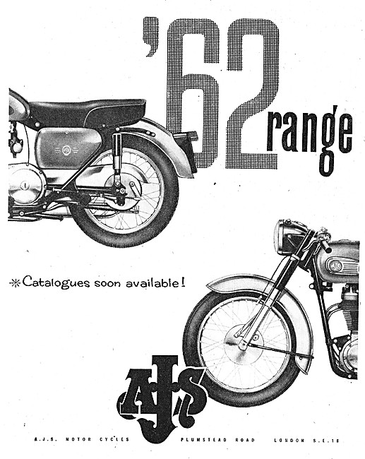 AJS Motor Cycles1961 Range                                       