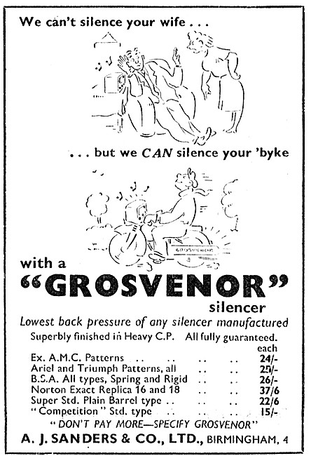 Sanders Grosvenor Silencers - Grosvenor Silencers                