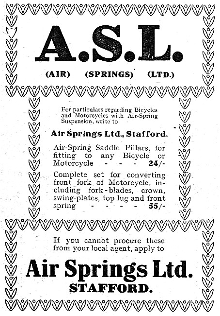 A.S.L.Springs - ASL Springs - Air Springs                        