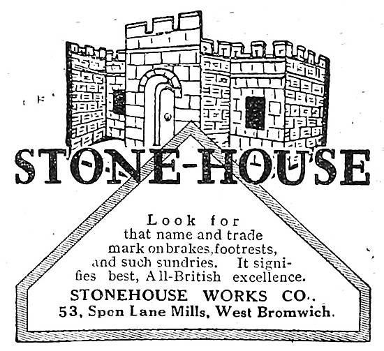 Stone-House Motor Cycle Footrest & Handlebar Rubbers             