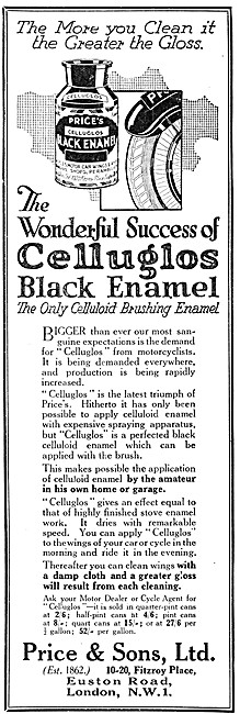 Prices Celluglos Black Enamel                                    