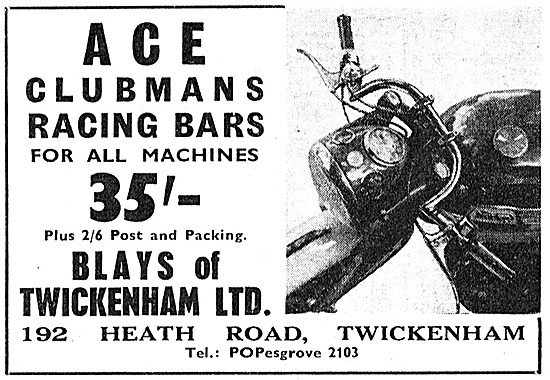 ACE Clubmans Racing Bars                                         