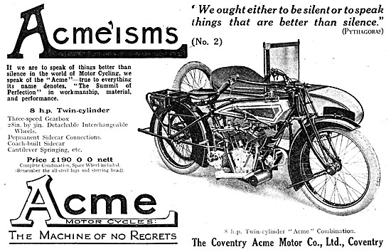 Acme Motor Cycles                                                