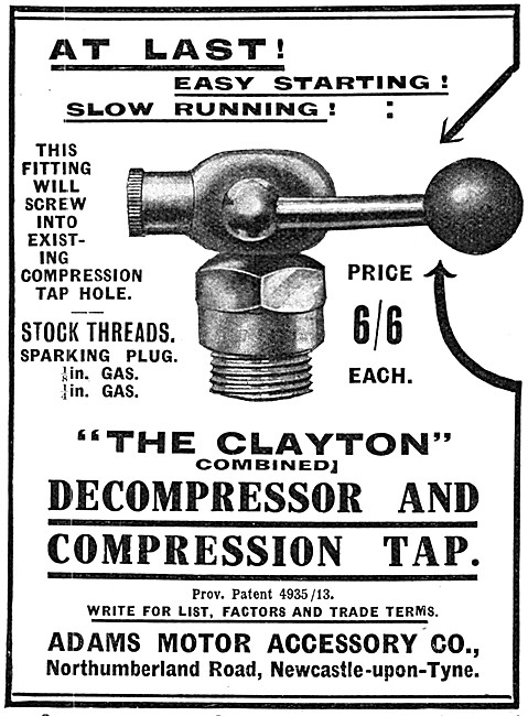 Adams - The Clayton Decompressor & Compression Tap               