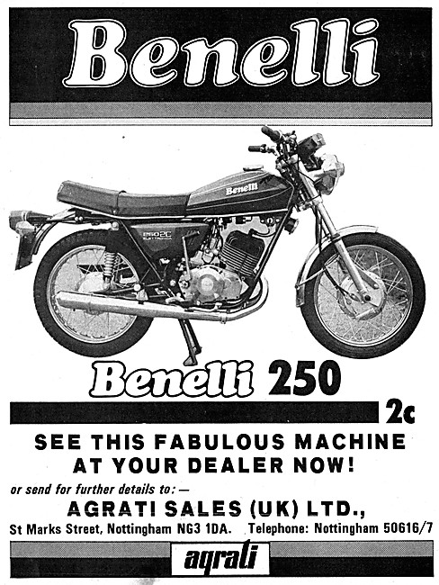Benelli 250 2C 1975                                              