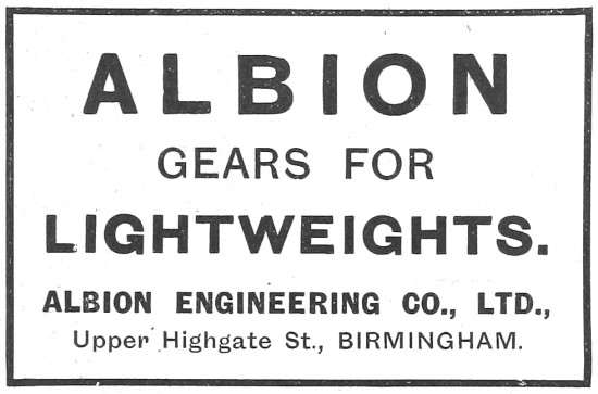Albion Motorcycle Gearboxes                                      