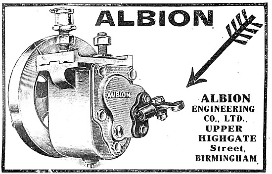 Albion Gears 1920 Advert                                         