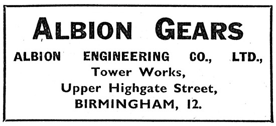 Albion Gears Upper Highgate St, Birmingham, 12.                  