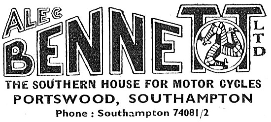 Alec Bennett Motor Cycles Southampton                            