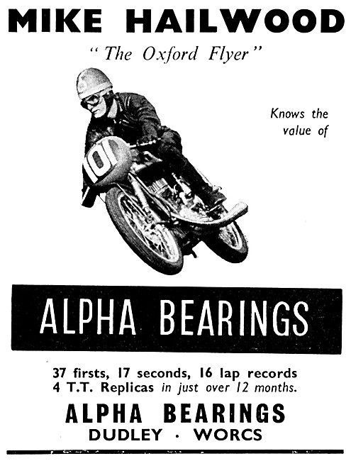 Alpha Motor Cycle Bearings                                       