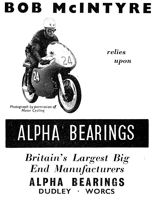 Alpha Big End Bearings                                           