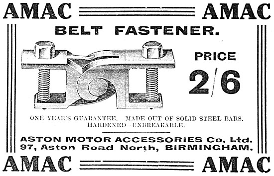 AMAC Belt Fasteners                                              