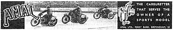 1938 Amal Motor Cycle Carburetters                               