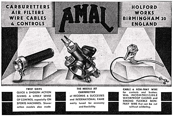 Amal Cables & Twist Grips - Amal  Carburetters                   