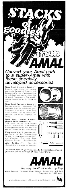 Amal Carburetters & Accessory Kits                               