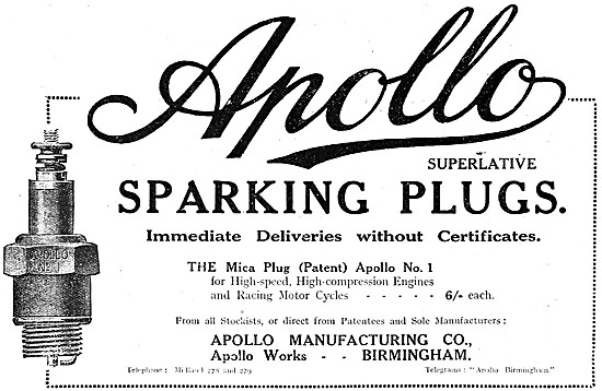 Apollo Sparking Plugs - Apollo Spark Plugs                       