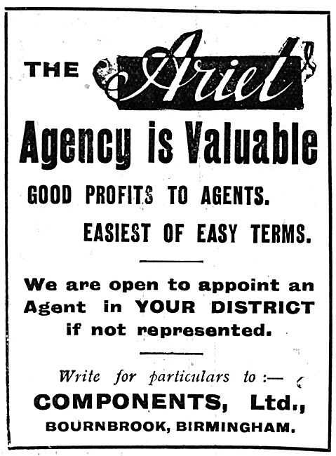 Ariel Agencies Available 1906                                    