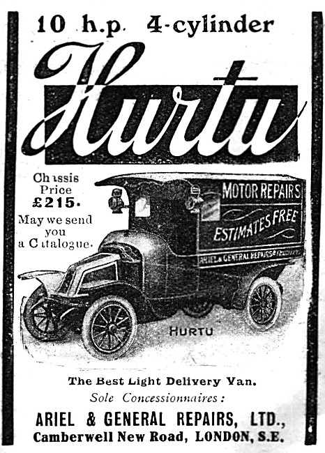 1912 Hurtu Van                                                   