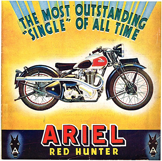 1938 Ariel Red Hunter                                            
