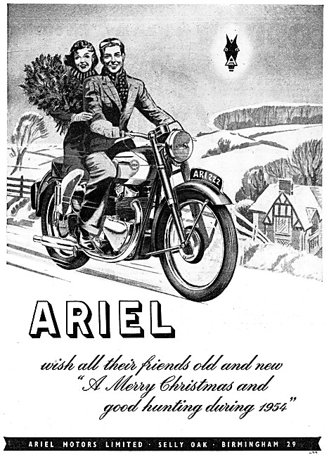 Ariel Motor Cycles 1953                                          