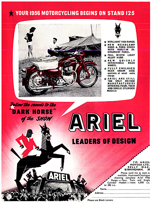 Ariel Twin Motor Cycles                                          