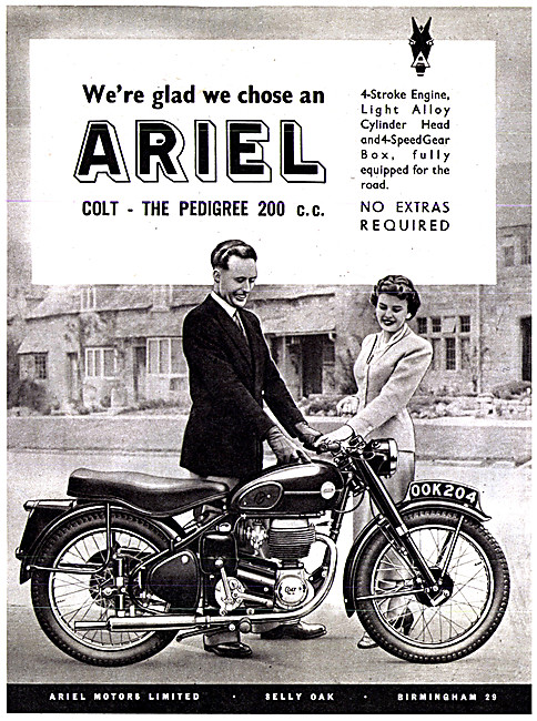 Ariel Colt OOK 204 200 cc                                        