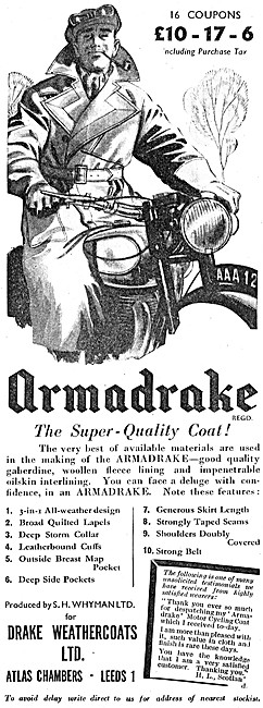 Armadrake  Motor Cycle Clothing                                  