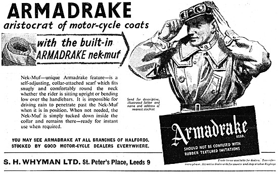 Armadrake Motor Cycle Clothing                                   