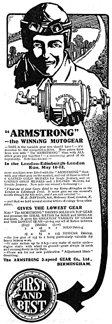 1913 Armstrong Motogear - Armstrong Gears                        