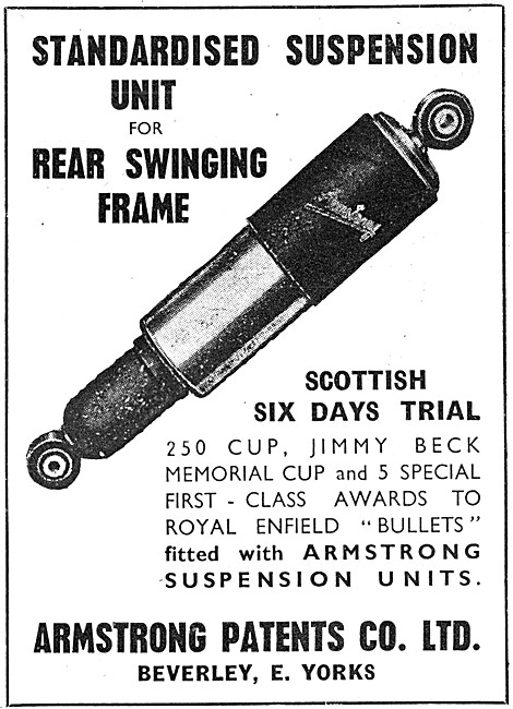 Armstrong Swinging Arm Suspension Units                          
