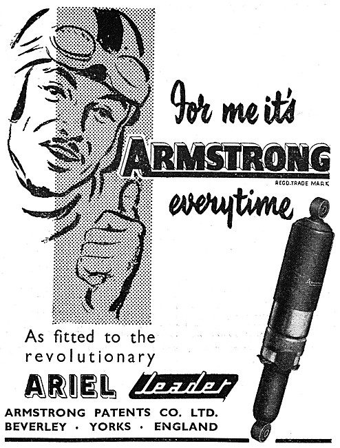 Armstrong Motor Cycle Suspension Units & Shock Absorbers         