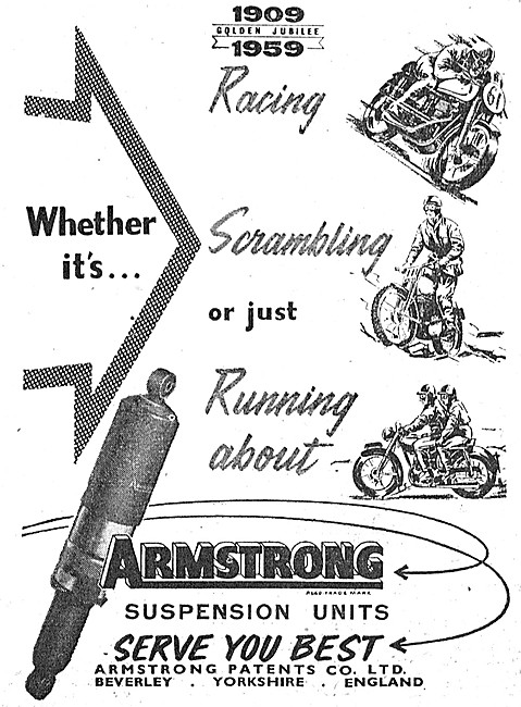 Armstrong Motor Cycle Suspension Units                           