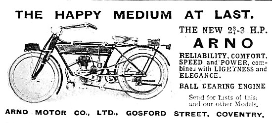 Arno 3 hp Motor Cycle                                            