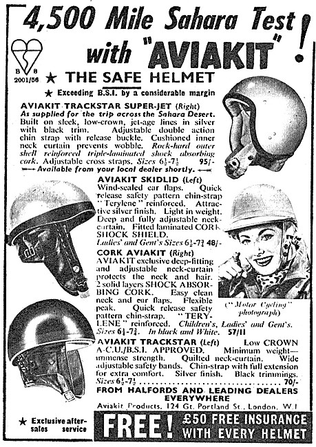 Aviakit Motor Cycle Helmets - Aviakit Skidlid                    