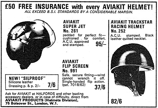 Aviakit Trackstar Motor Cycle Helmet                             