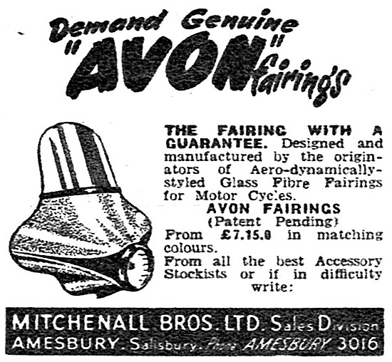 Avon Motorcycle Fairings & Windshields                           