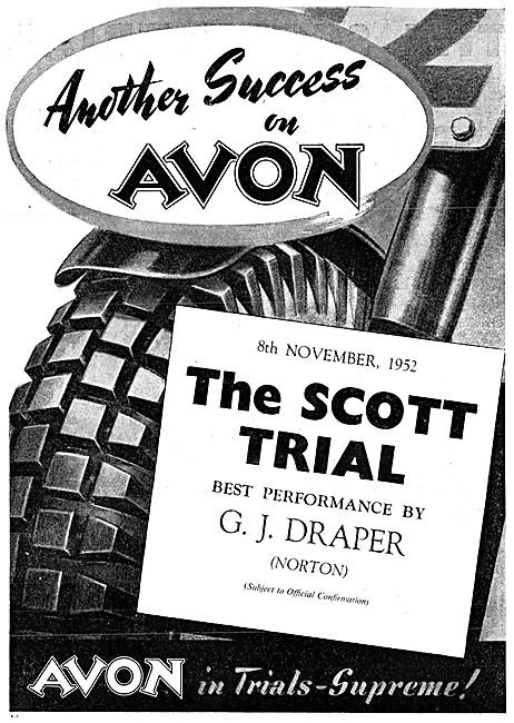 Avon Trials Pattern Motorcycle Tyres - Avon Motor Cycle Tyres    