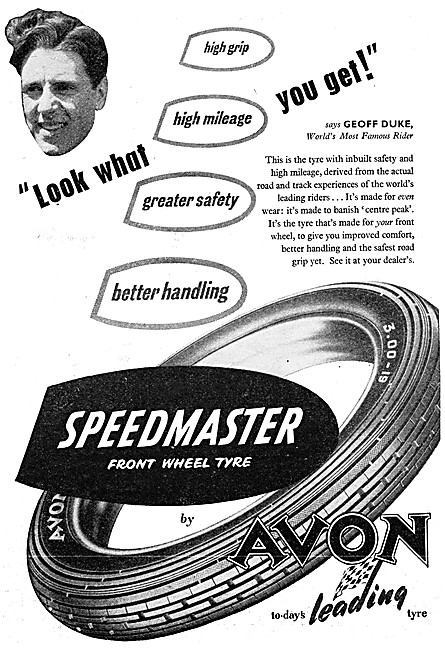 Avon Speedmaster Motorcycle Tyres                                