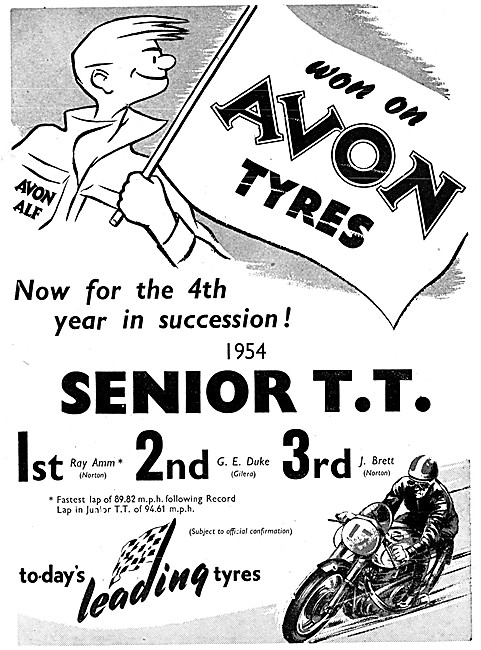 Avon Motor Cycle Tyres                                           