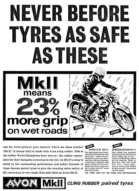 Avon Mk II Motorcycle Tyres - Avon Motor Cycle Tyres             
